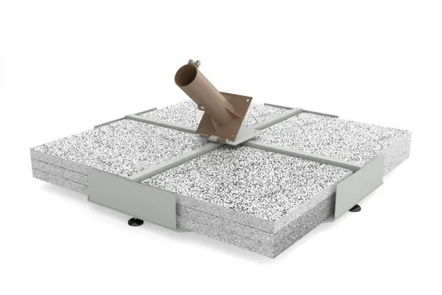 poggesi-base-107x107-cm-con-12-mattonelle-di-sassi-e-supporto-inclinabile-per-pa image 1