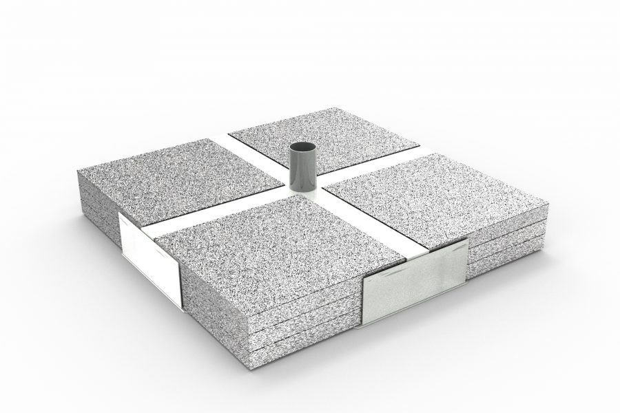 poggesi-base-in-ferro-87x87-cm-con-mattonelle-di-sassi-per-pandum image 1