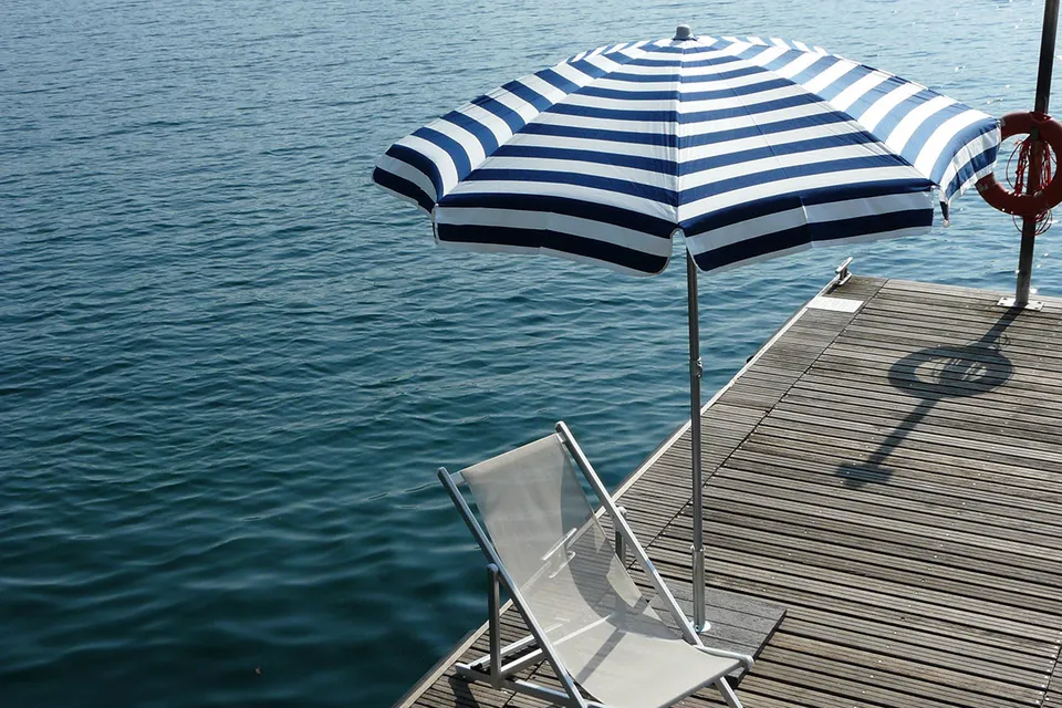 maffei-mare-ombrellone-con-telaio-33-33-bianco image 1