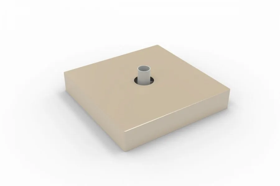 poggesi-coprbase-in-alluminio-per-base-90x90-cm-ombra-architettonica-per-dehors image 1